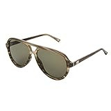 Frye Women's Frenchie Aviator Sunglasses, Green, 58 mm | Amazon (US)