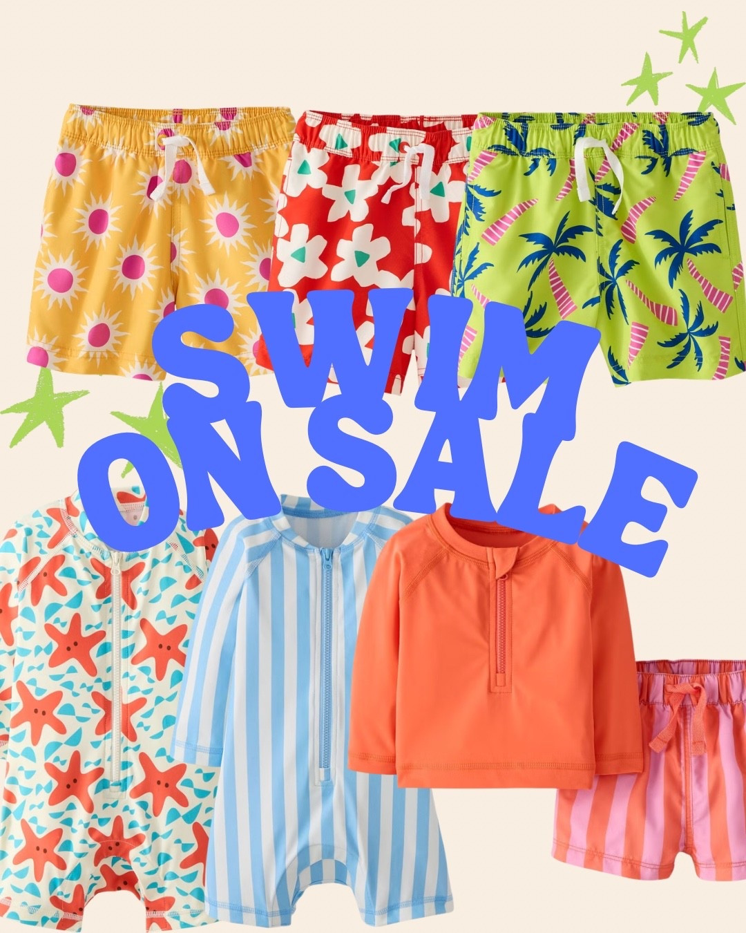 baby and toddler boy colorful swim on sale! 

#LTKmomlife #LTKKids #LTKBaby