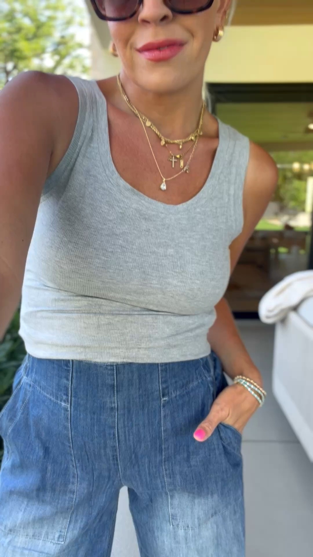 FP look for less pants! So comfy and flattering