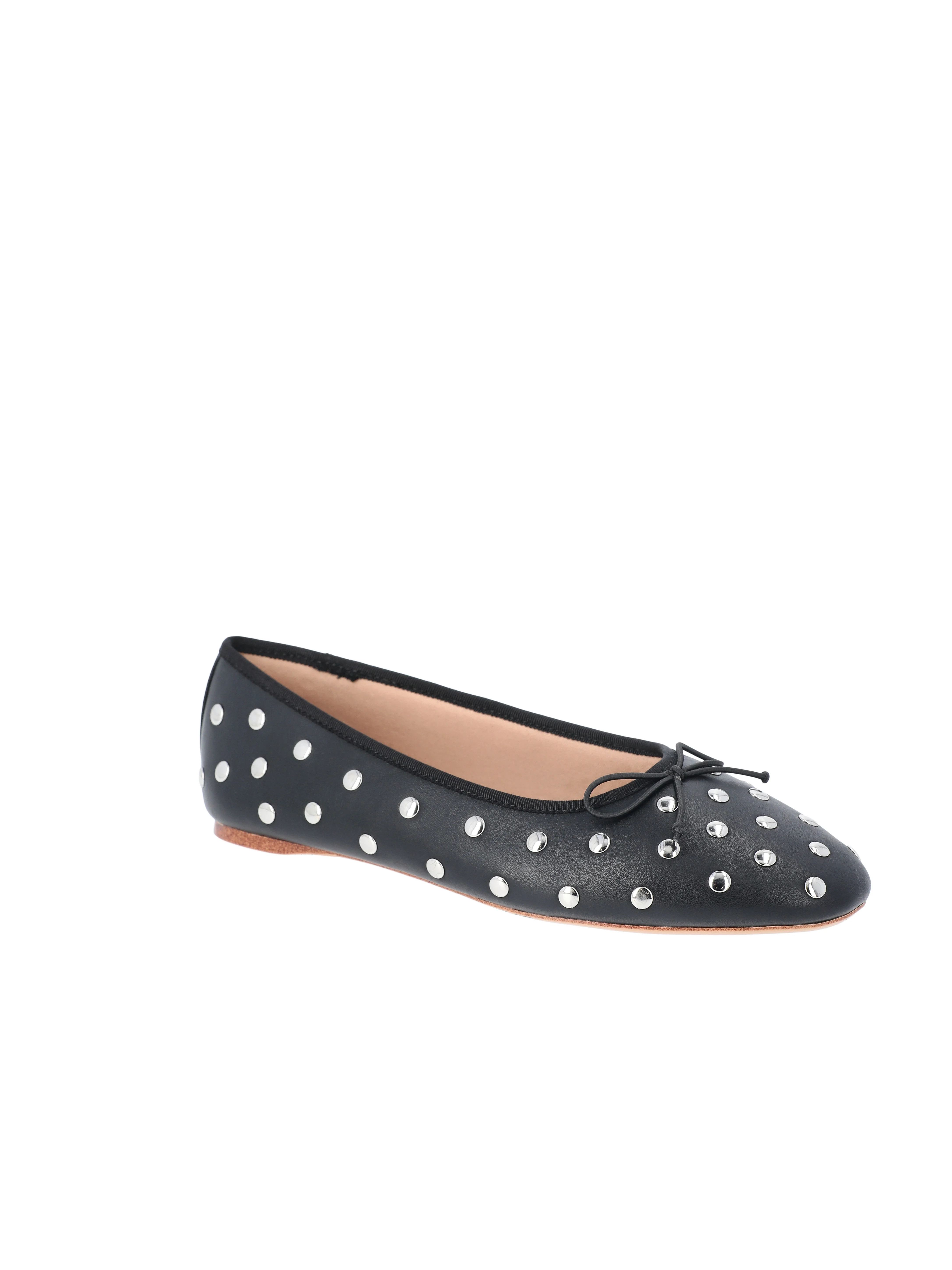 Time and Tru Women's Studded Ballet Flats | Walmart (US)