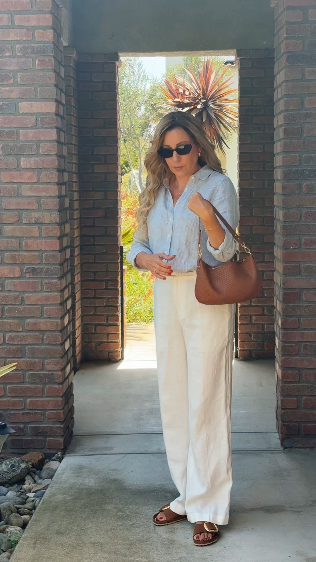 Summer outfit formula: linen + denim + simple accessories. Timeless, flattering, and easy to recreate.

#LTKselfcare #LTKTall #LTKMidsize