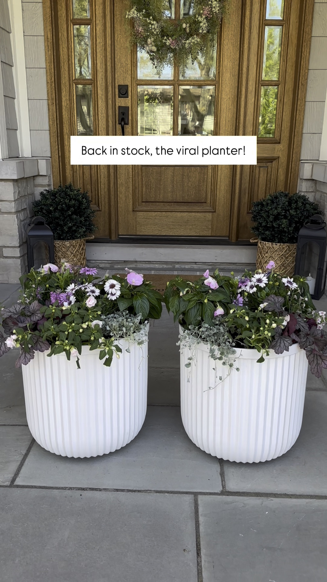 The PB dupe planter is back in stock and only $30!! Snag it now and think spring thoughts! 🤍

#LTKWatchNow #LTKFindsUnder50 #LTKHome