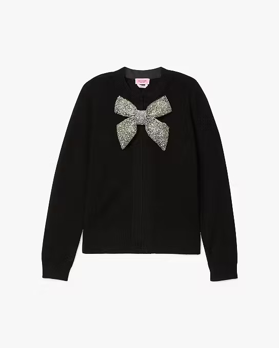 Embellished Bow-neck Cardigan | Kate Spade (US)