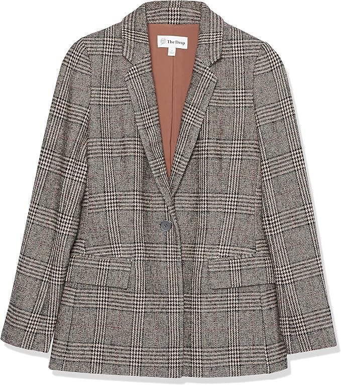 The Drop Women's Blake Long Blazer | Amazon (US)