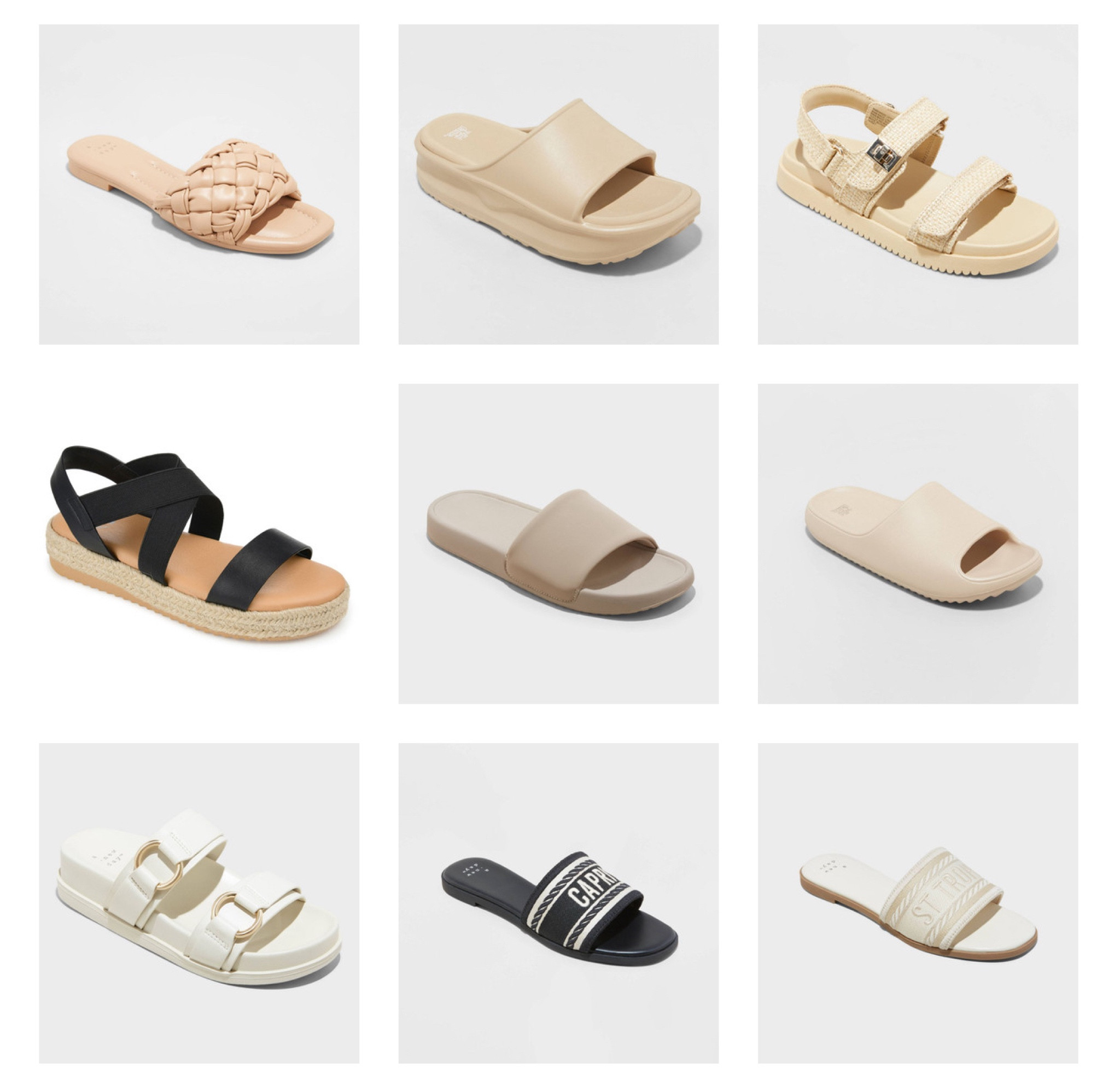 Summer slides and sandals less than $50 

#LTKSeasonal #LTKfindsunder50 #LTKswim