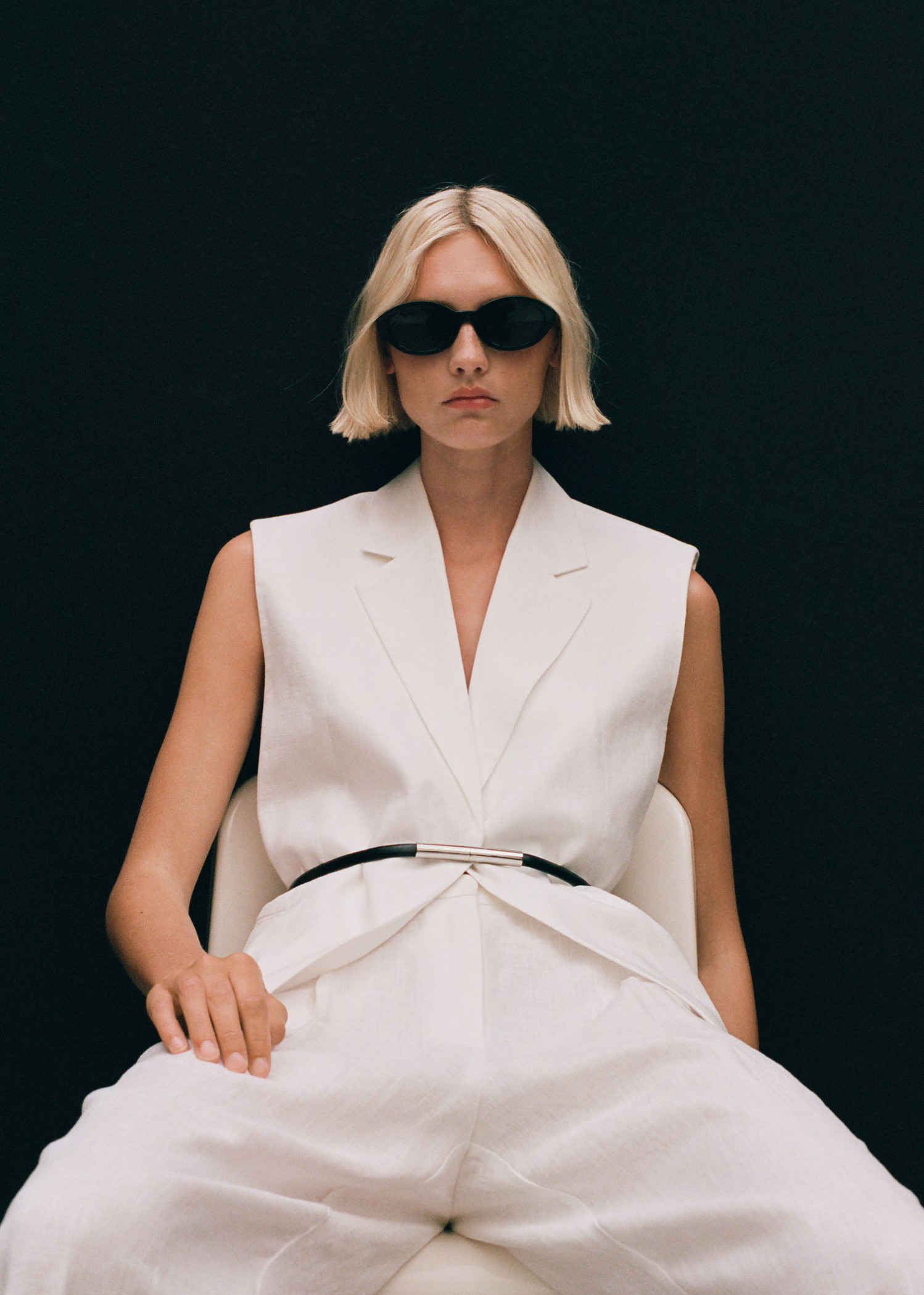 Linen suit trousers - Women | MANGO United Kingdom | MANGO (UK)