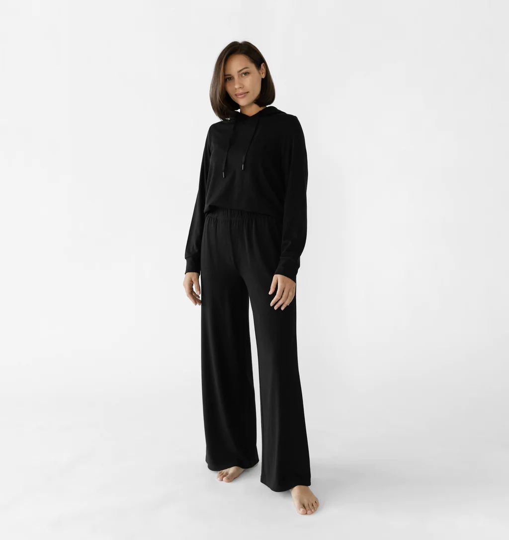 Women's Ultra-Soft Bamboo Wide Leg Pull On Pant | Cozy Earth
