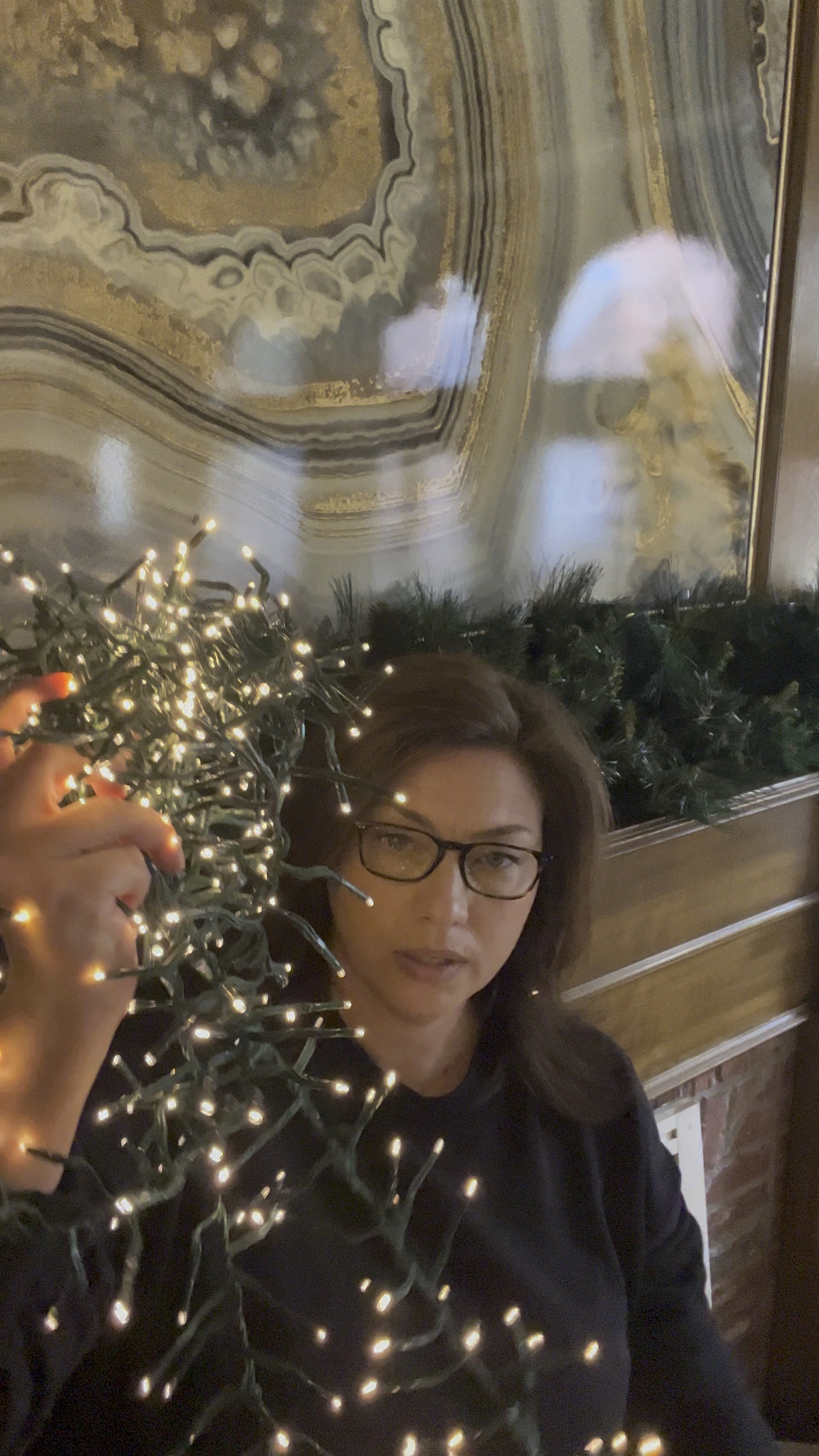 This was my first lighting plan where I used the 50’ connectable cluster light to light my mantel garland.  These lights are almost sold out!  Better hurry if you like this light.

#LTKHoliday #LTKhome

#LTKSeasonal