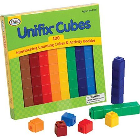 Educational Resources Unifix Cubes Set (100 Pack) For grades k-6 By Didax | Walmart (US)