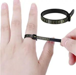 Ring Sizer Measuring Set Reusable Finger Size Gauge Measure Tool Jewelry Sizing Tools 1-17 USA Ri... | Amazon (US)
