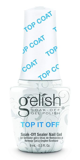 Gelish Mini Top It Off Sealer Gel Top Coat LED Gel Polish | Amazon (US)