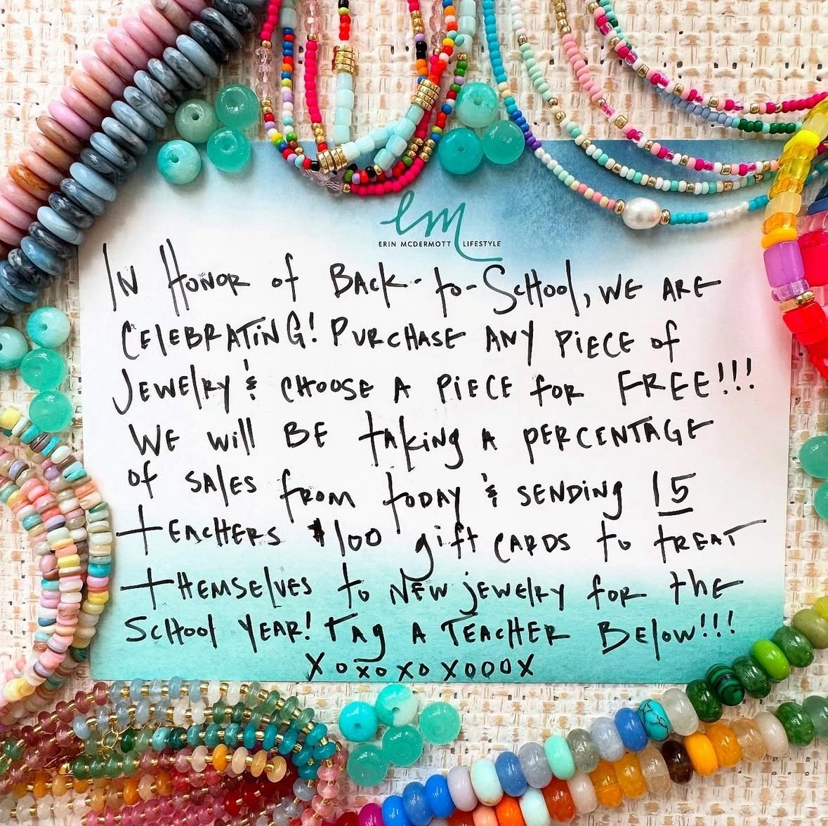 My current favorite jewelry designer, Erin McDermott, is offering a buy 1 get 1 free deal on any piece of her jewelry until midnight tonight! I’ve tagged the pieces I have already as well as the ones I’m eyeing!

#LTKStyleTip #LTKSaleAlert #LTKFindsUnder100