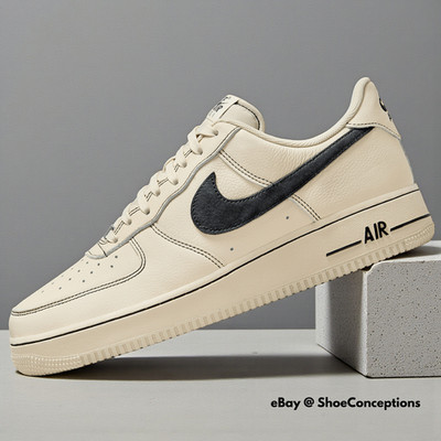 Nike Air Force 1 '07 LV8  Lt Khaki Black HQ2037-200 Men's Sizes NEW | eBay US