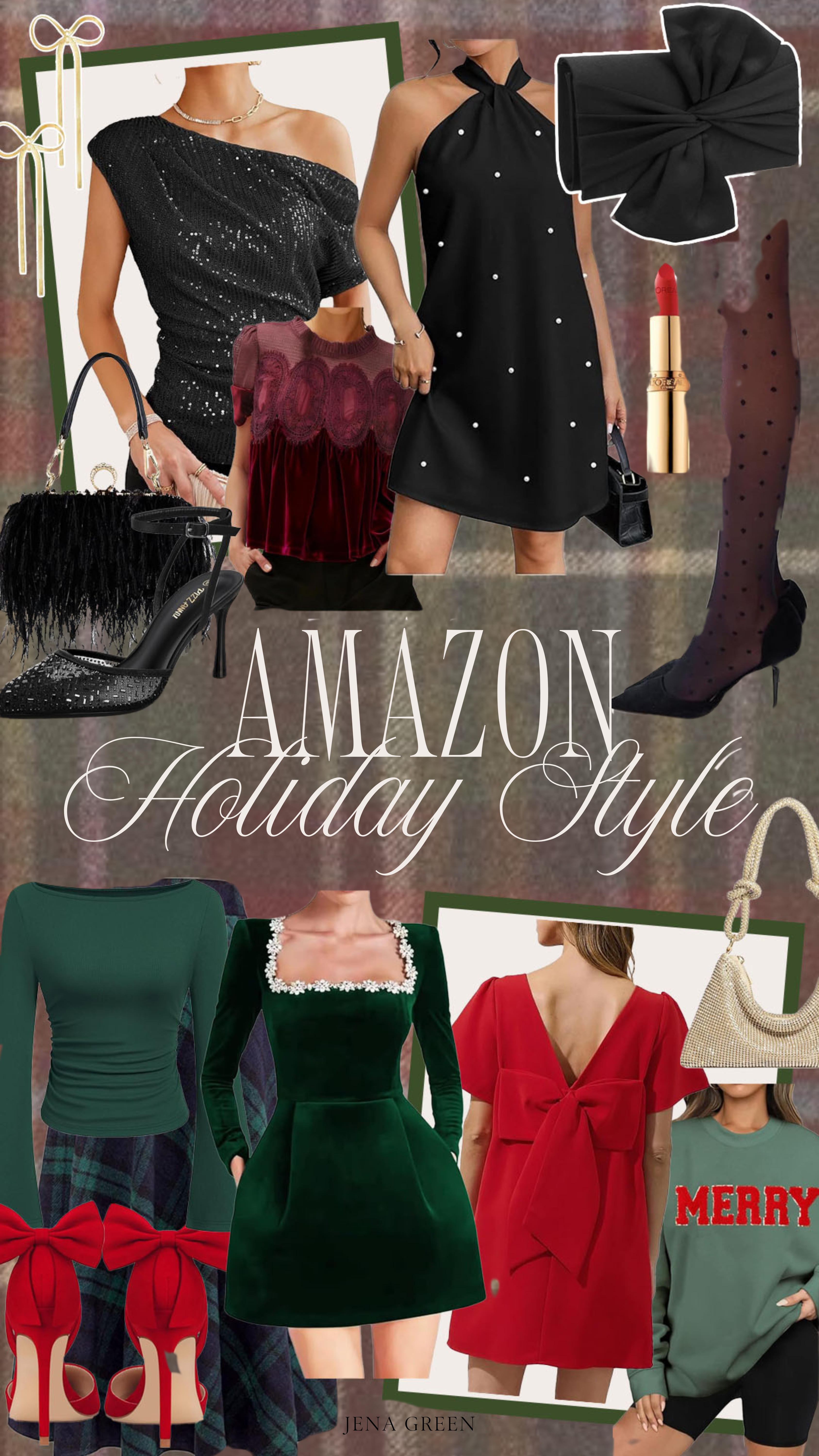 Amazon Holiday Style | Amazon Holiday Looks | Amazon Holiday Outfits 

 #LTKHoliday #LTKSeasonal #LTKFindsUnder100
