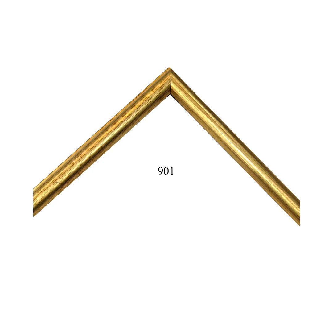 Custom Picture Frame 901 3/4 Gold Rounded Great - Etsy | Etsy (US)