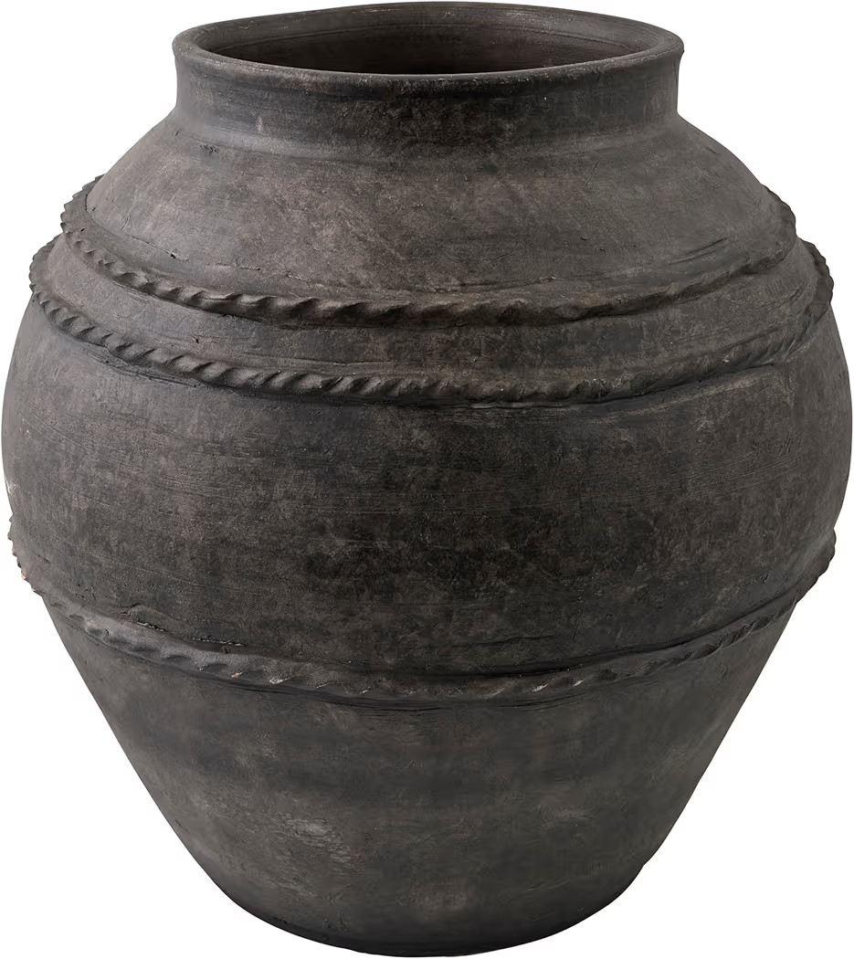 Livabliss x Galey Alix Stevi Global Vase, 19" H x 18" W x 18" D, Gray | Amazon (US)