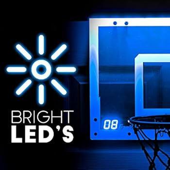 Franklin Sports Over The Door Basketball Hoop - Slam Dunk Approved - Shatter Resistant - Accessor... | Amazon (US)