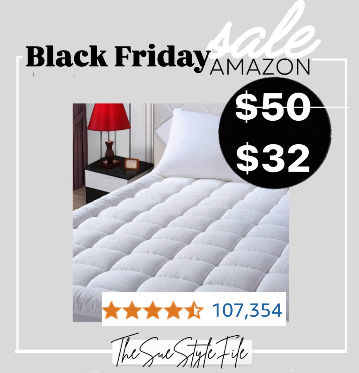 Mattress topper. Sheets deal. Black Friday. Cyber Monday. Cyber week. 
Home decor. Bedding. Sheets. Bedroom. Daily deal. Sheets. Duvet. Primary bedroom. Master bedroom. Primary bedroom. #LTKsalealert #LTKhome #ltkseasonal#LTKxPrimeDay
#LTKCyberWeek 

Comment SHOP below to receive a DM with the link to shop this post on my LTK ⬇ https://liketk.it/4YDmY #ltkholiday #ltkgiftguide

Comment SHOP below to receive a DM with the link to shop this post on my LTK ⬇ https://liketk.it/4Zqzx #ltkwatchnow #ltkholiday #ltkgiftguide

#LTKWatchNow #LTKGiftGuide #LTKHoliday