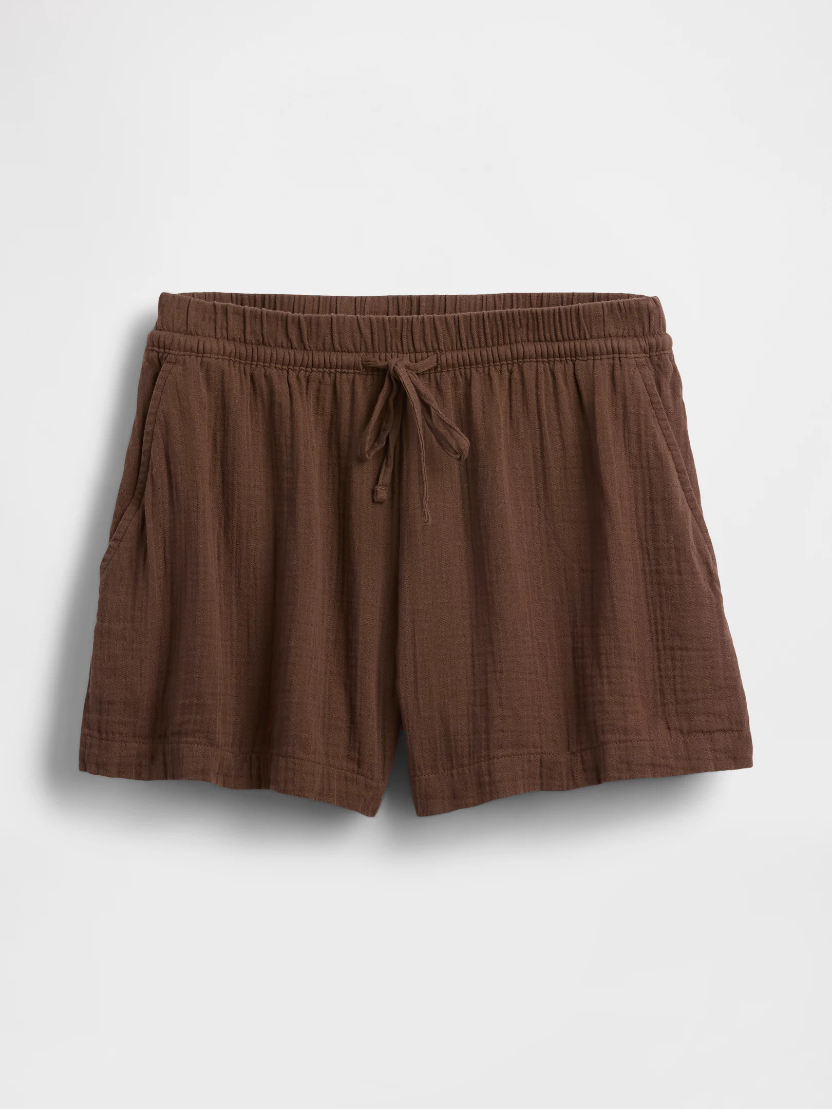 4" Mid Rise Cotton Gauze Easy Shorts | Gap (US)