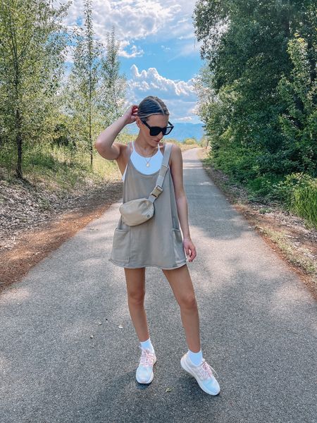 Hot shot mini dress restocked in all sizes and colors! So comfy and perfect for summer! I’ve been wearing mine for running errands and walking! Has built in shorts. Wearing a xs 

#LTKunder100 #LTKstyletip
