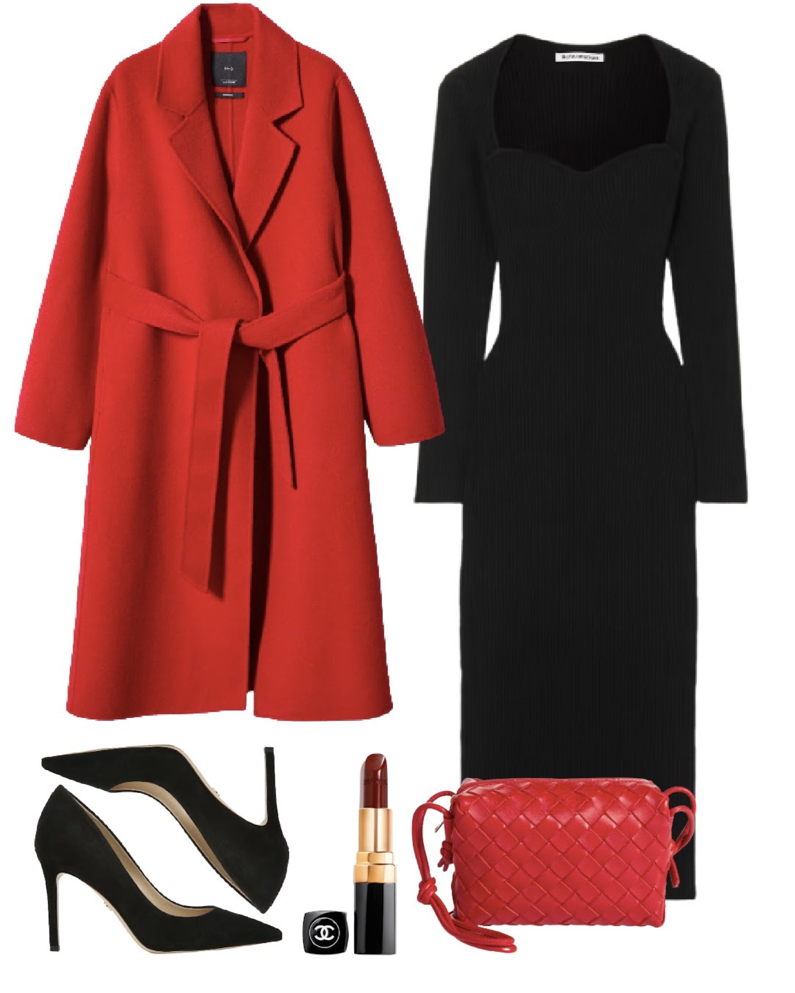 Valentine’s Day outfit inspo with chic pops of red ❤

#valentines #valentinesdayoutfit #valentinesoutfit #redcoat #blacksweaterdress #valentinesdress

#LTKSeasonal #LTKstyletip