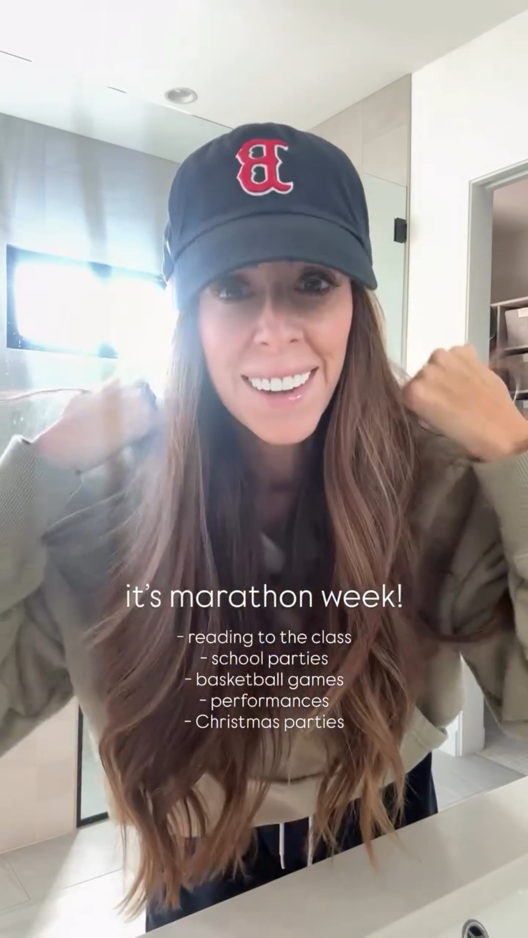 it’s marathon week! - reading to the class
- school parties
- basketball games
- performances
- Christmas parties