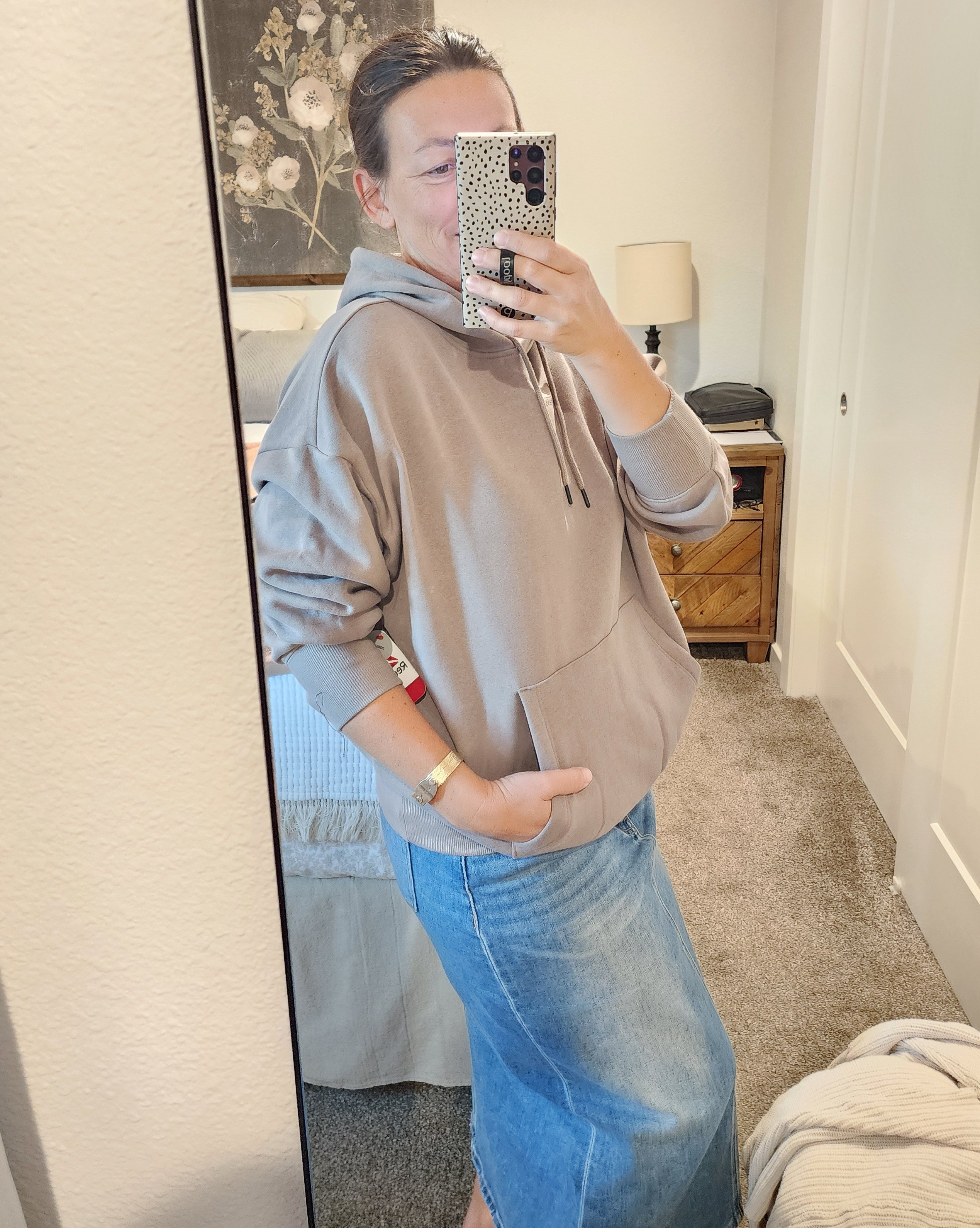 Loving this new neutral colored hooded sweatshirt! #walmart finds modest #reebok Activewear athletic athleisure skirts hoodie hooded sweatshirt winter sweater fashion modest 

#LTKSaleAlert #LTKTravel #LTKActive