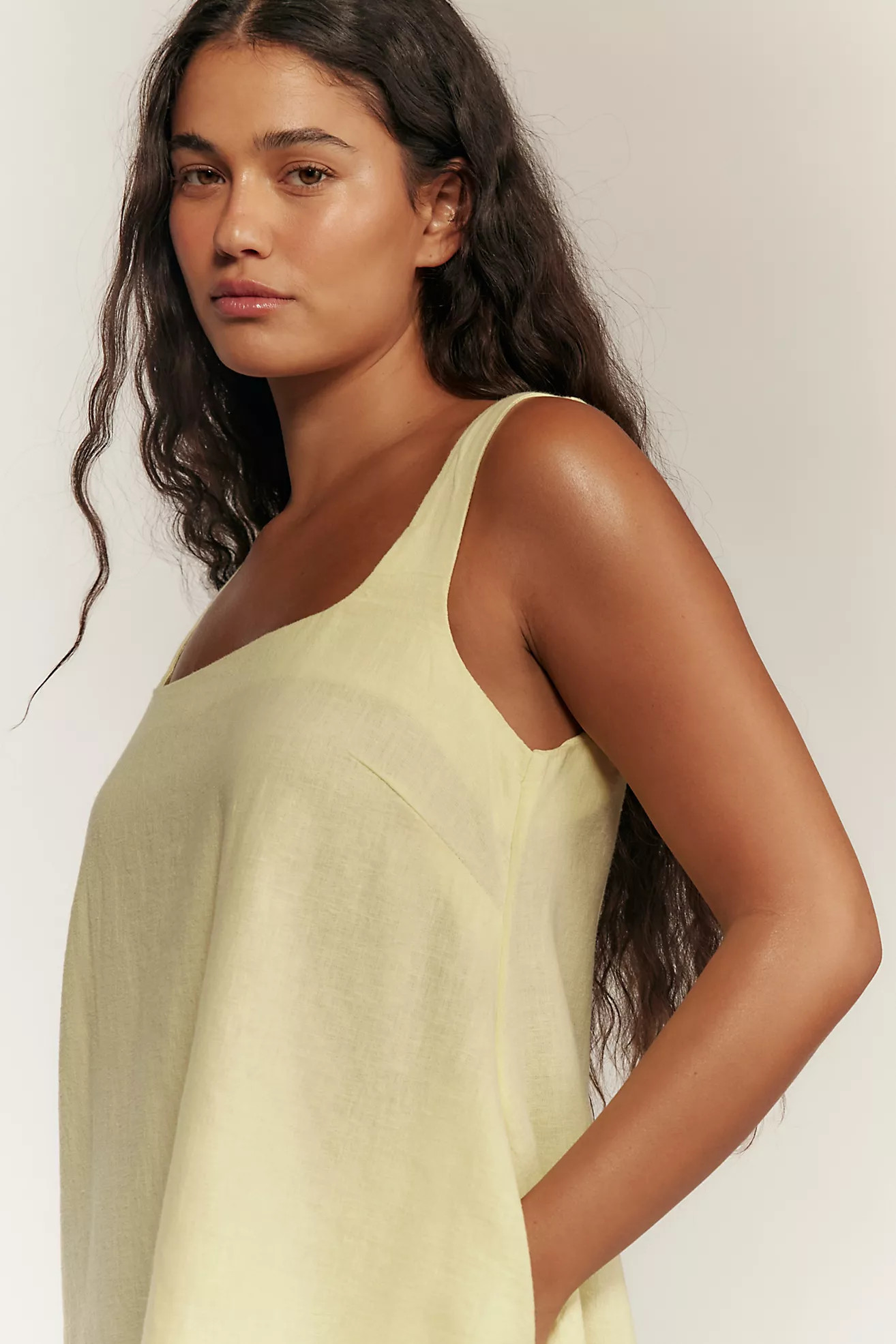 Breezy Linen Mini Dress | Free People (Global - UK&FR Excluded)