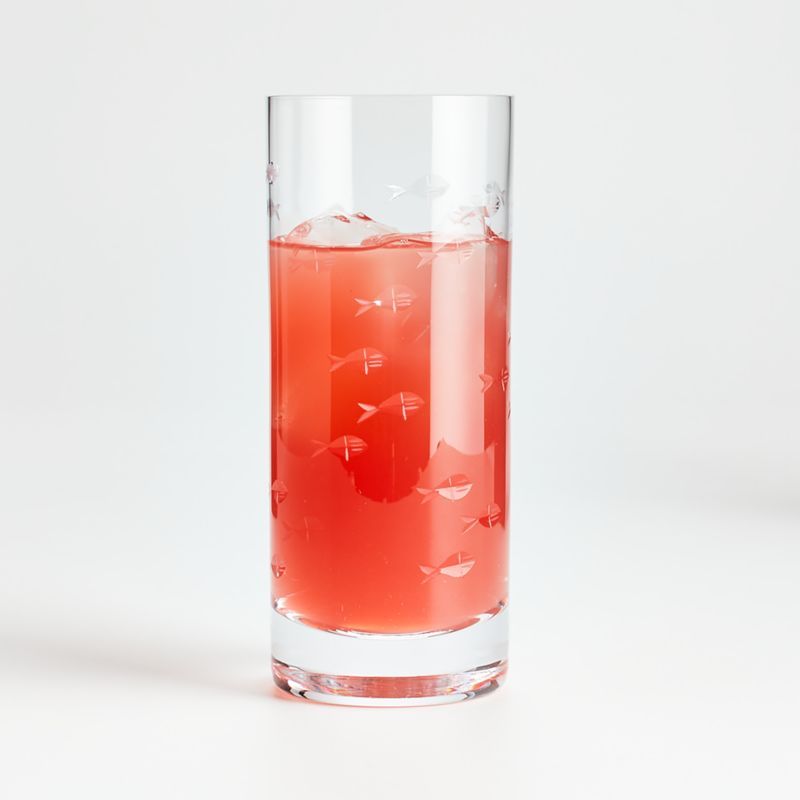 Reef Highball Glass + Reviews | Crate and Barrel | Crate & Barrel