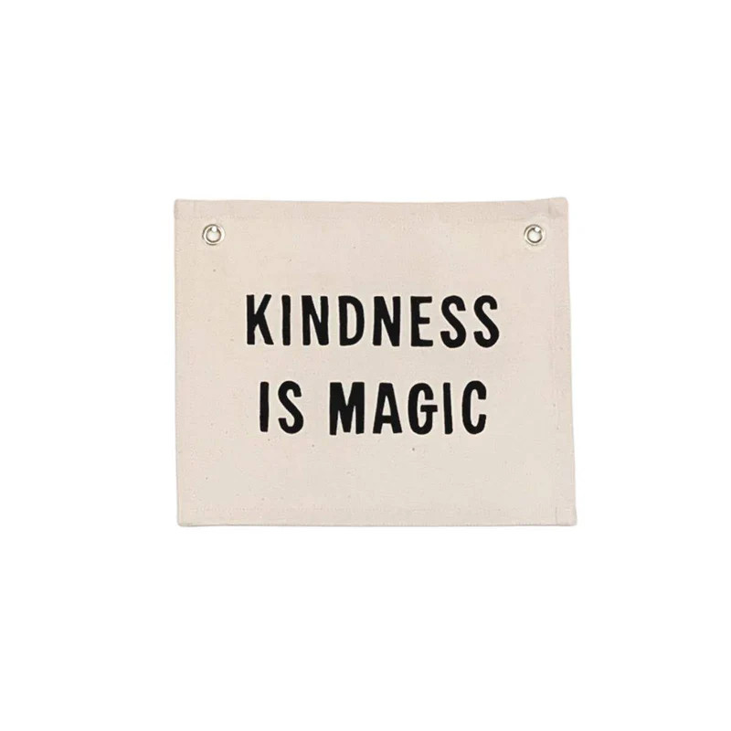 Kindness is Magic Banner - Natural | Project Nursery