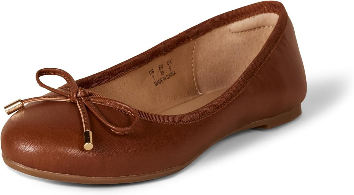 Amazon Essentials Womens Billie Ballet Flats | Amazon (US)