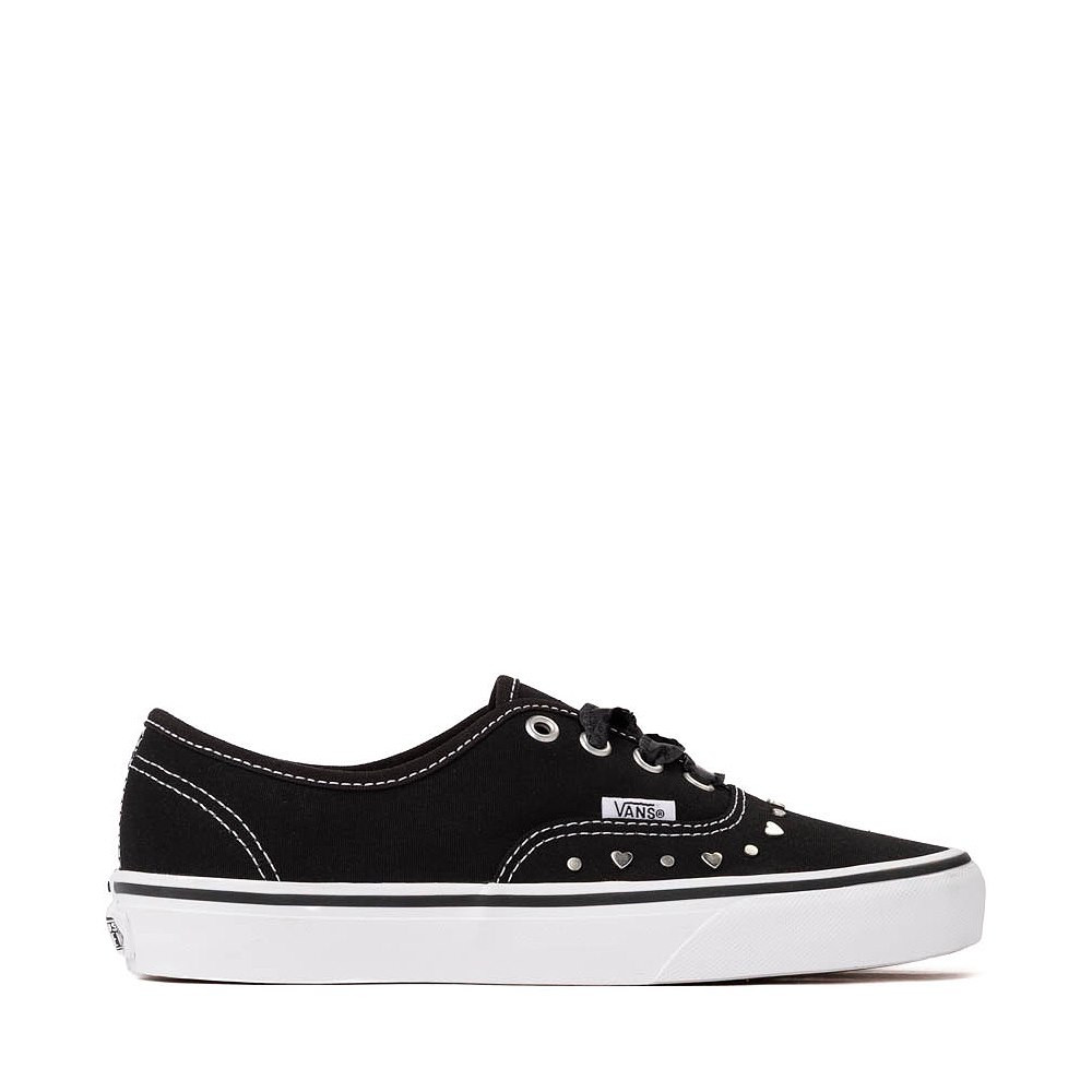 Vans Authentic Heart Studs Skate Shoe - Black / White | Journeys