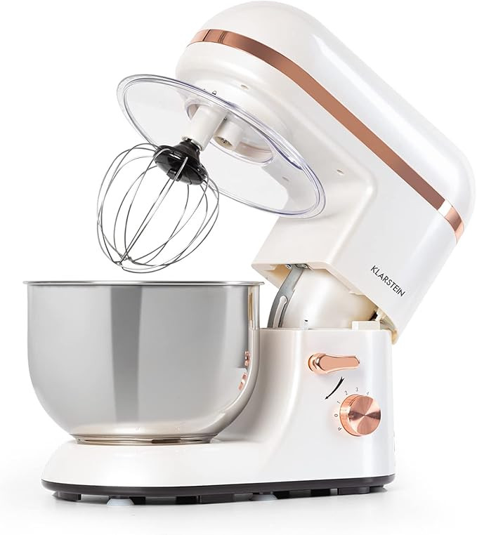 KLARSTEIN Bella Elegance Electric Stand Mixer, Grinder, Meat Mixer, Food Mixer, Dough blender, Be... | Amazon (US)