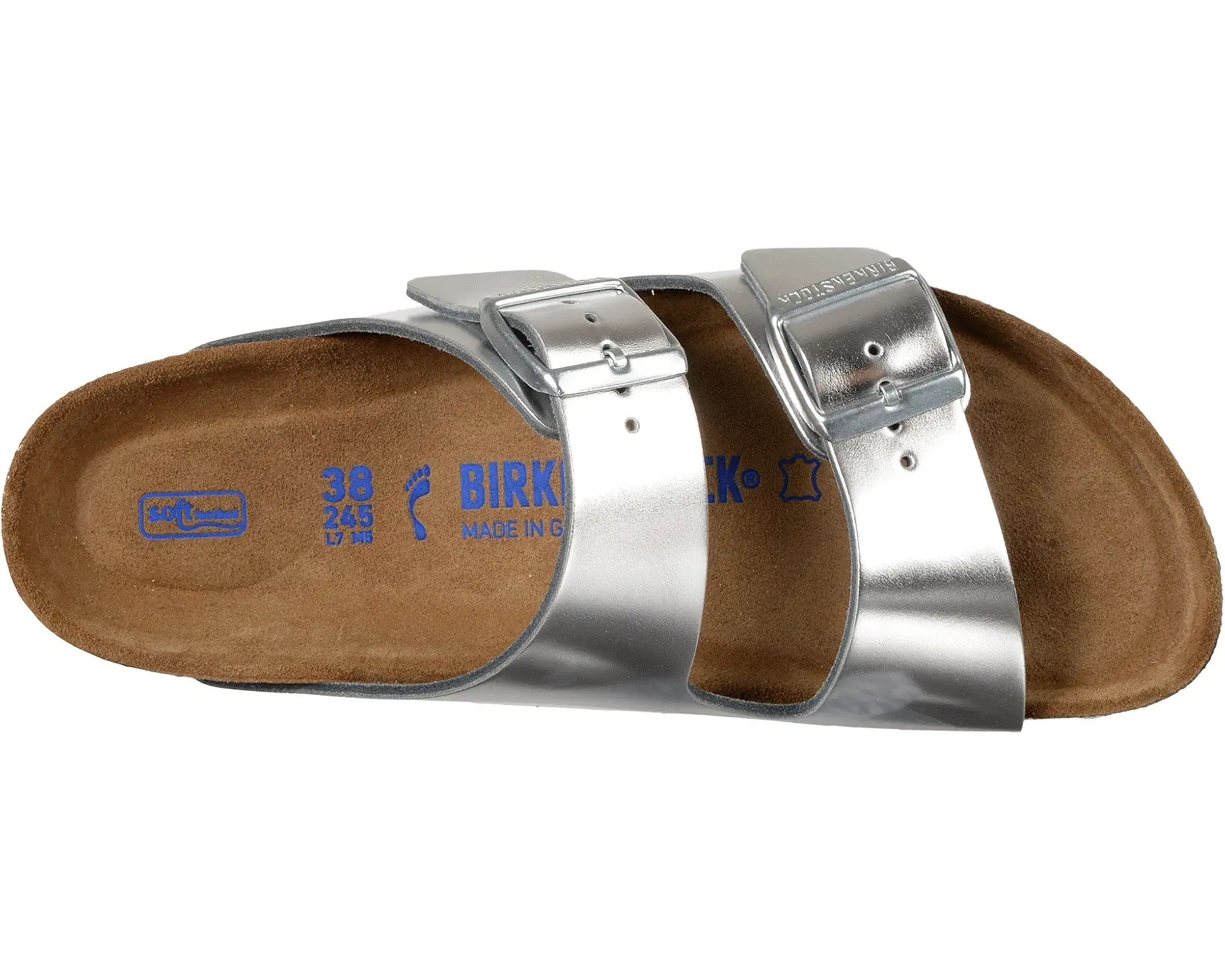 Arizona Soft Footbed - Metallic Leather | Zappos