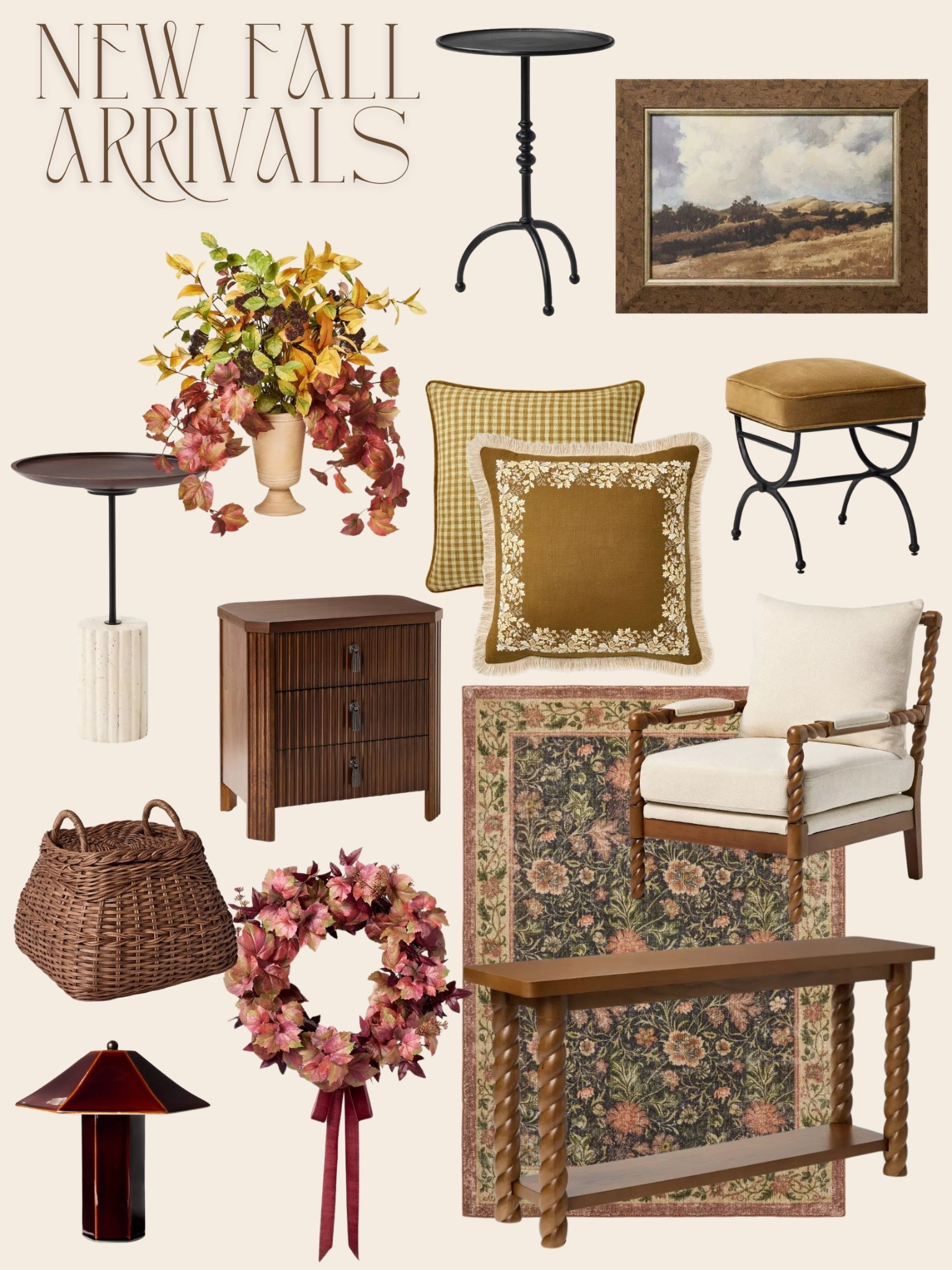 new arrivals at target from studio mcgee. loving the fall vibes and rich, moody colors of this collection. hurry before these sell out!

#LTKSeasonal #LTKHome