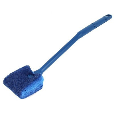 Unique Bargains Aquarium Cleaning Kit Sponge Brush for Removing Soiling 12.6" Long Blue | Target