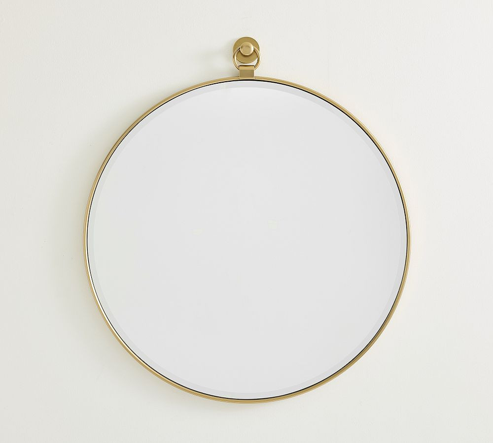Vintage Round Hanging Mirror | Pottery Barn (US)