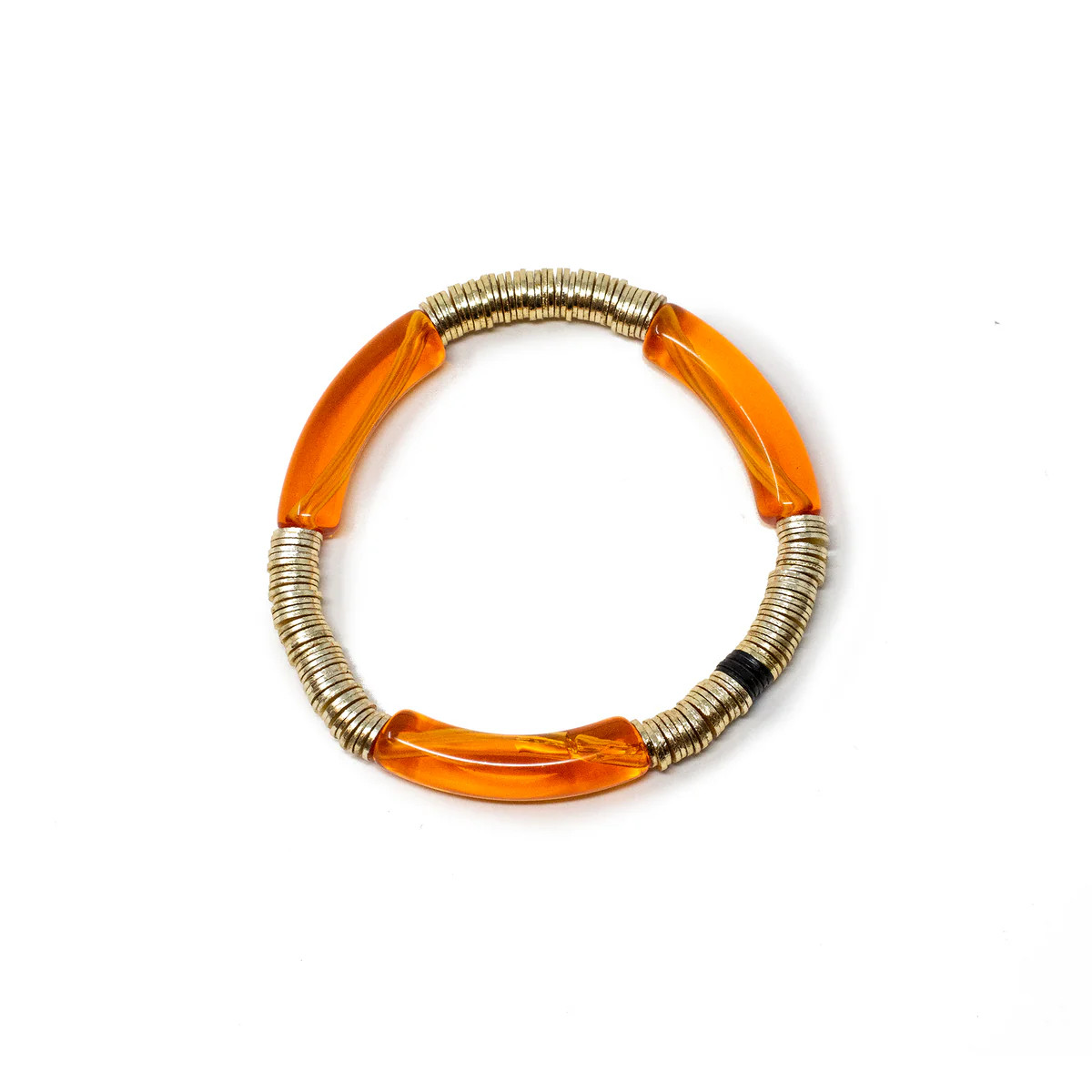 Citrine Orange Zo Bracelet 6mm | Allie + Bess