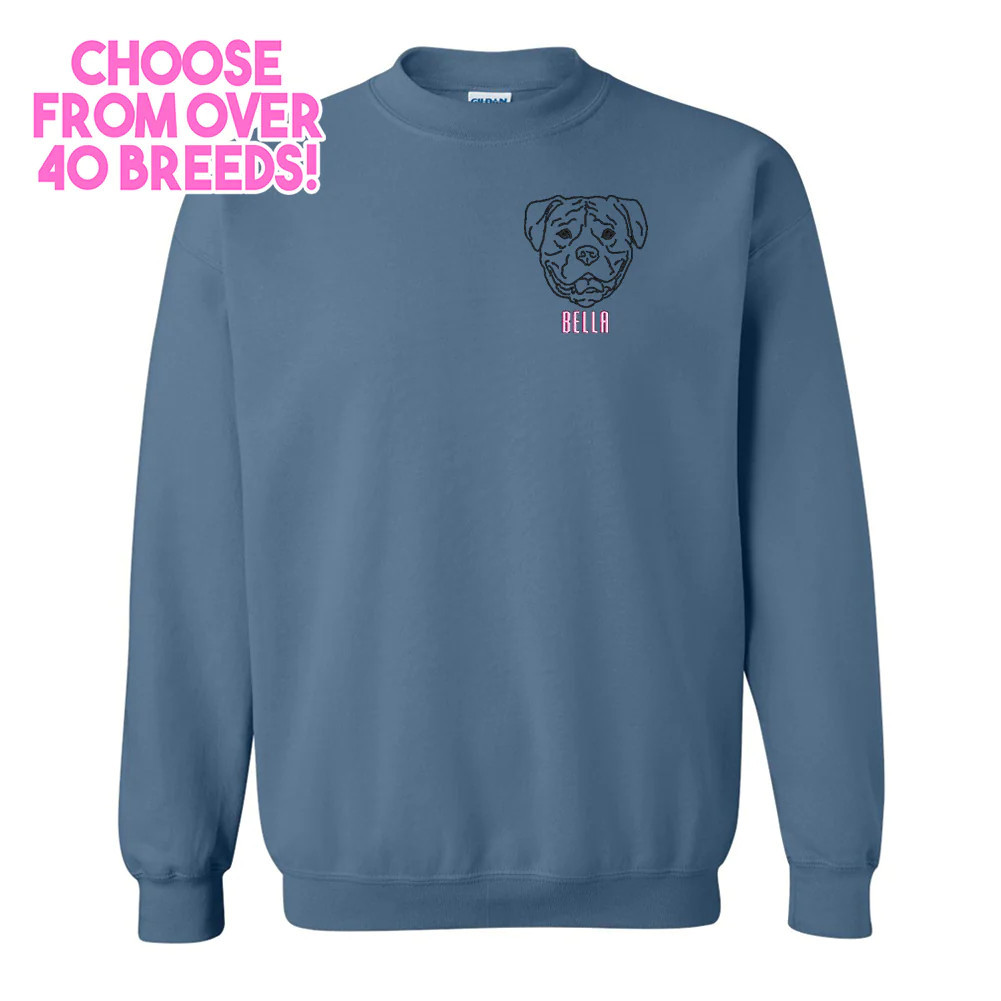 Make It Yours™ Dog Breed Crewneck Sweatshirt | United Monograms