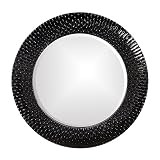 Howard Elliott 21143BL Bergman Round Mirror, Small, Black | Amazon (US)