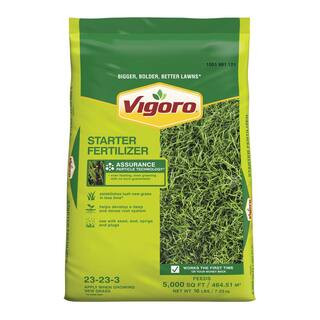 16 lbs. 5,000 sq. ft. Starter Fertilizer for Growing New Grass | The Home Depot