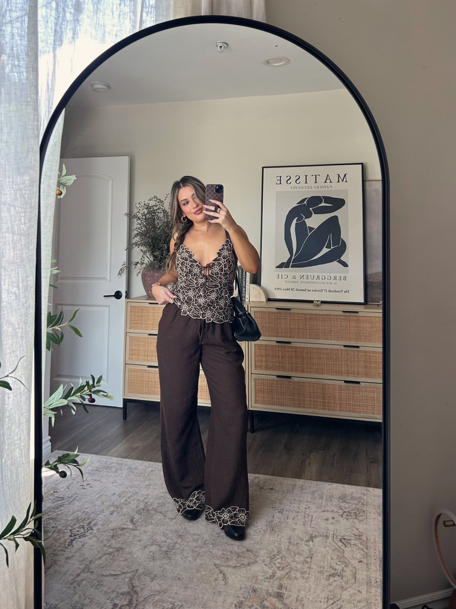 Abercrombie linen set 
Small in top medium in bottoms 

#LTKSaleAlert #LTKootd