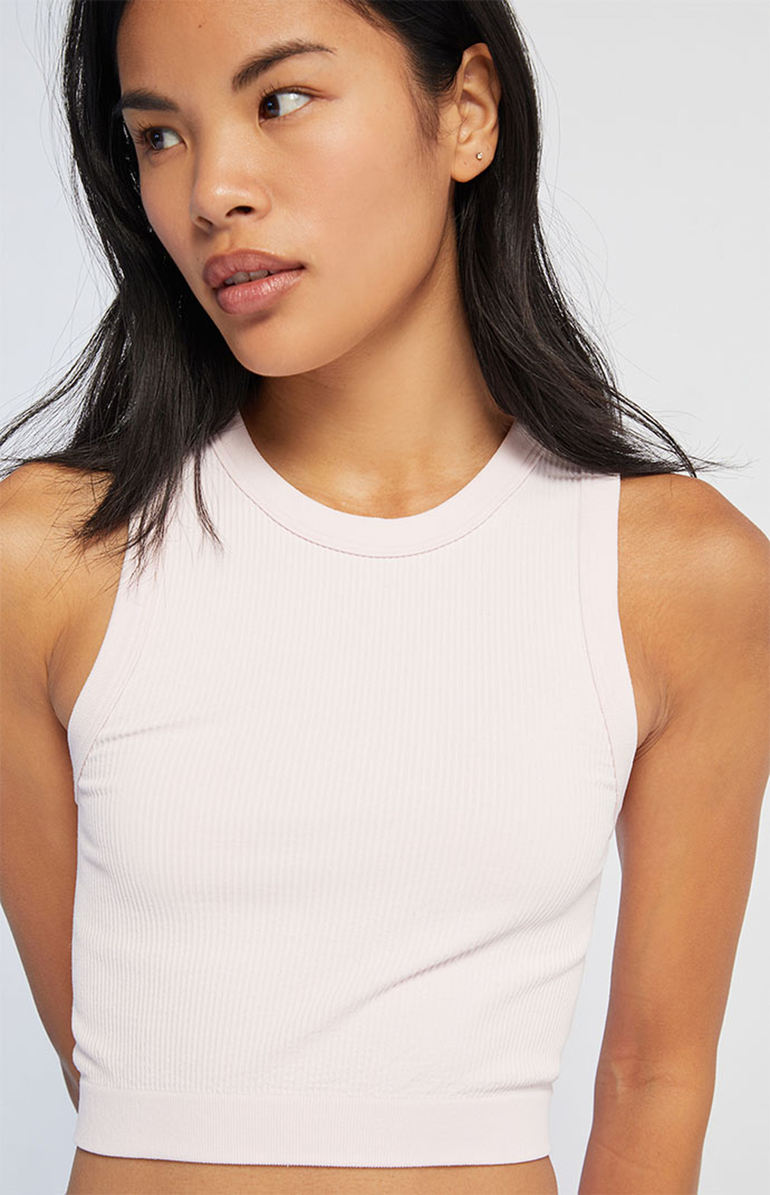 PacCares High Neck Seamless Tank Top | PacSun