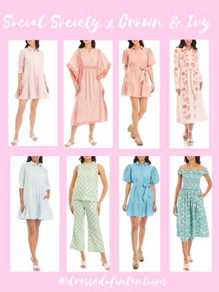 The prettiest grand millennial vibes in the Social Society x Crown and Ivy collection. These would make beautiful Easter dresses 

#LTKfindsunder100 #LTKstyletip #LTKSeasonal