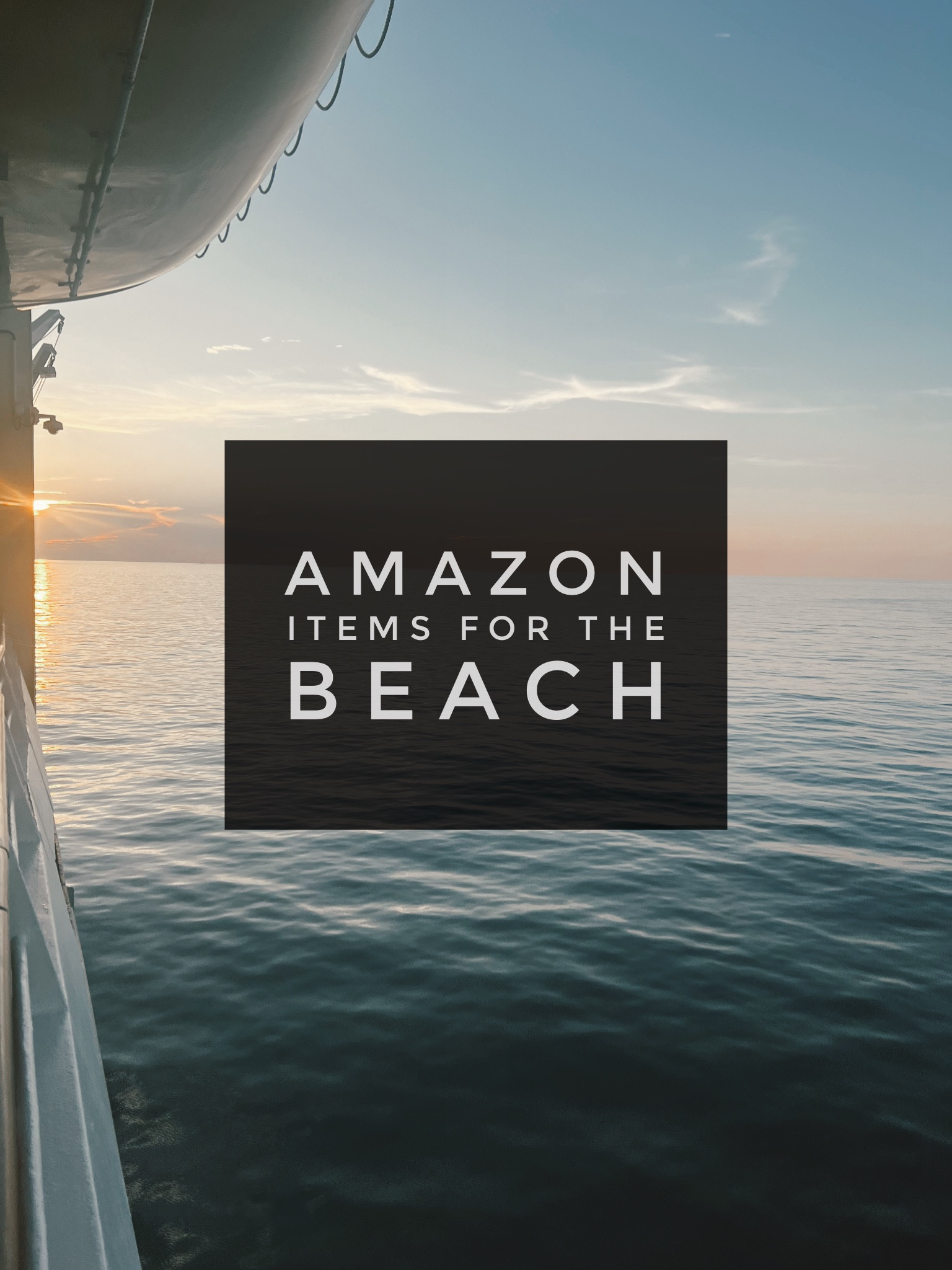 Items from Amazon that are perfect for the beach 

#LTKswim #LTKSeasonal #LTKtravel