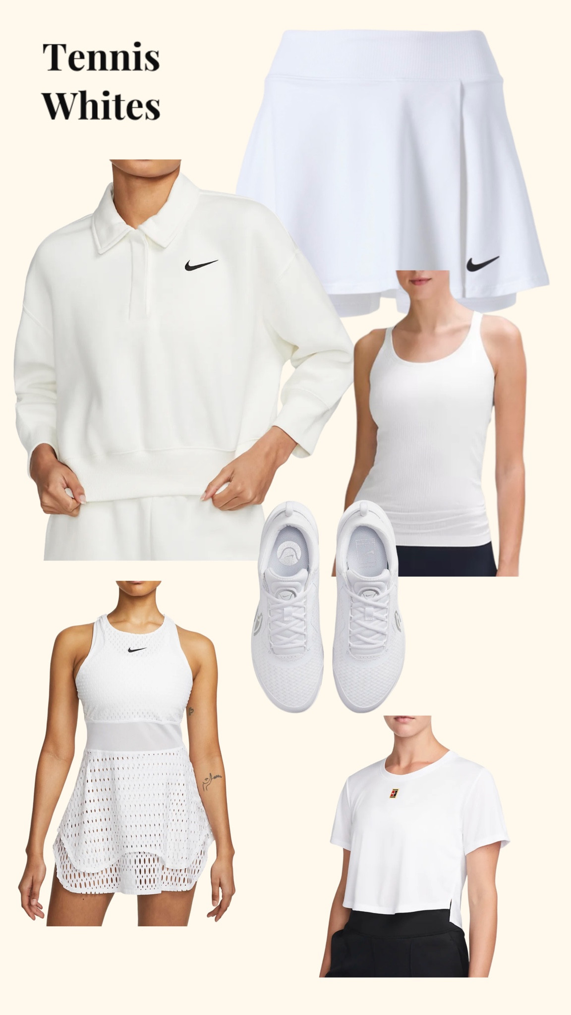 Country club tennis whites. Some of my favorite fits as a tennis pro 🎾🎾🎾