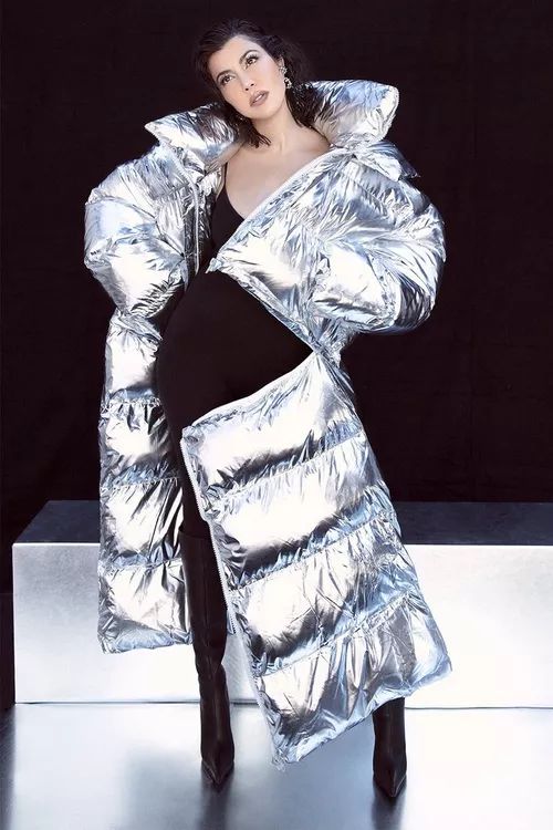 Kourtney Kardashian Barker 4 In 1 Detachable Puffer Jacket | Boohoo.com (US & CA)