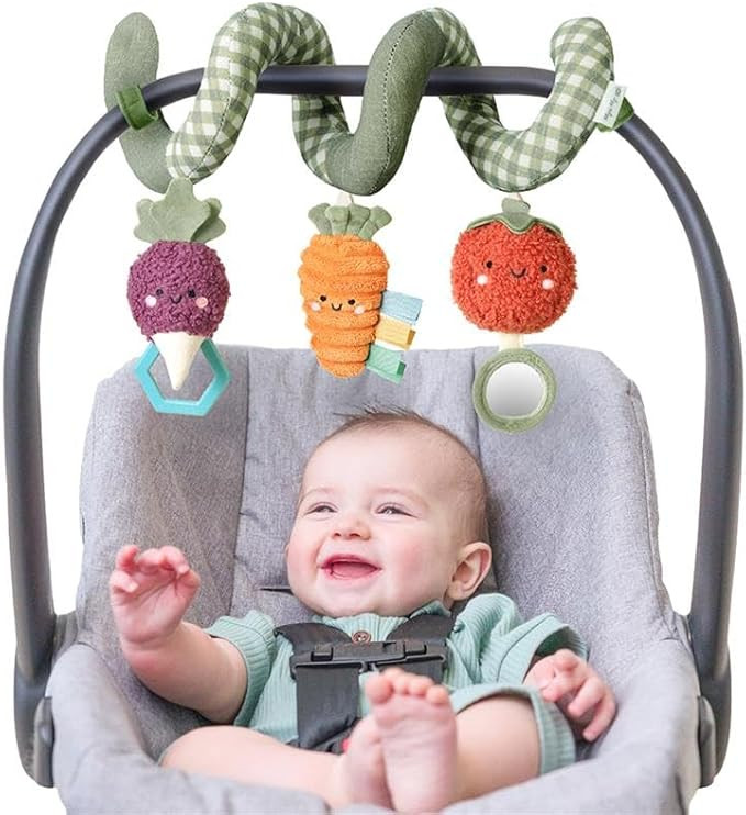 Itzy Ritzy Spiral Car Seat & Stroller Activity Toy - Stroller & Car Seat Toys for Ages 0 Months a... | Amazon (US)