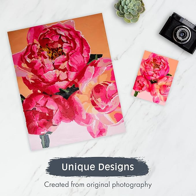 Pink Picasso Kits Botanical Floral Paint by Number for Adults | DIY Canvas Painting Kits Color by... | Amazon (US)