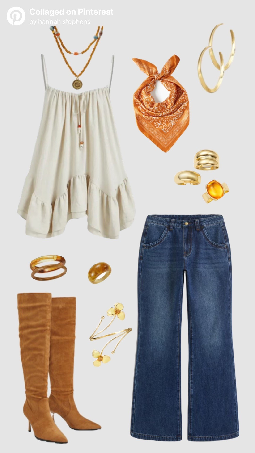 Boho summer outfit inspo 